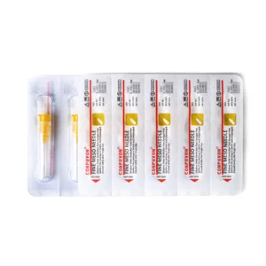 6 Micro Needles 34G 1.5MM Box of 100
